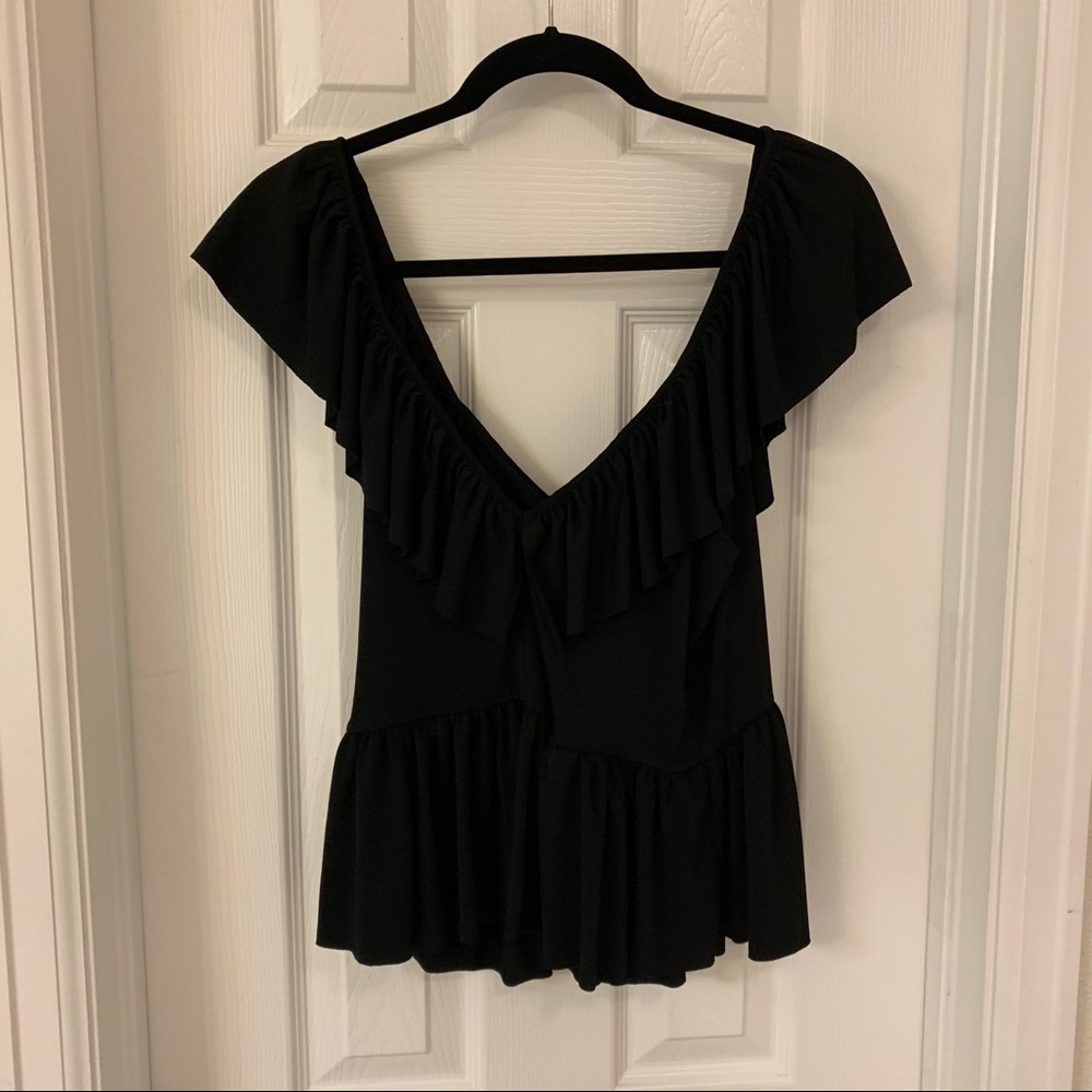 Zara Ruffle Top
